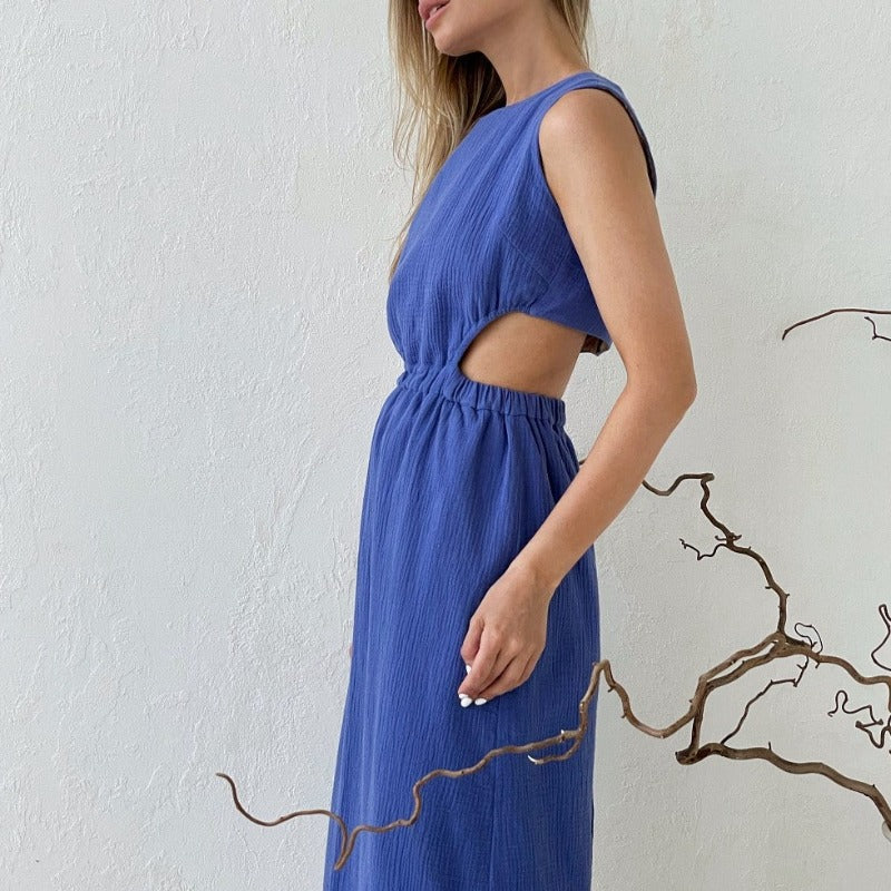 Vestido com Recorte Cropped Maya - Lunna Glow