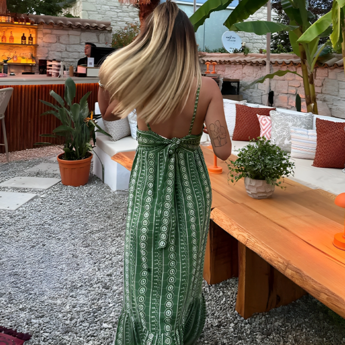 Vestido Midi Bordado com Fenda Giorgia - Lunna Glow