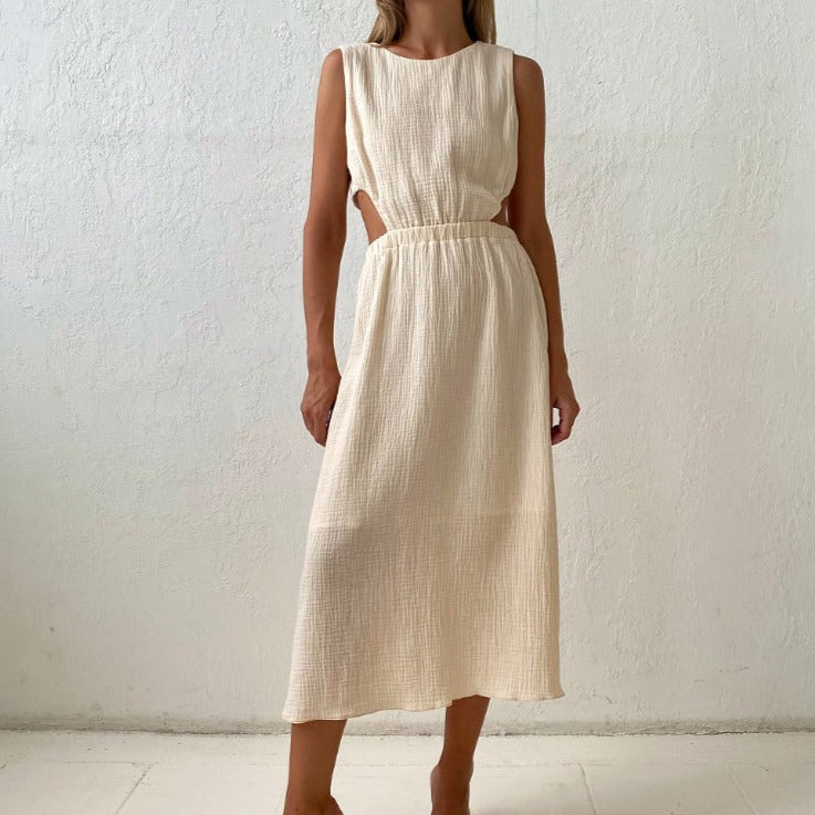 Vestido com Recorte Cropped Maya - Lunna Glow