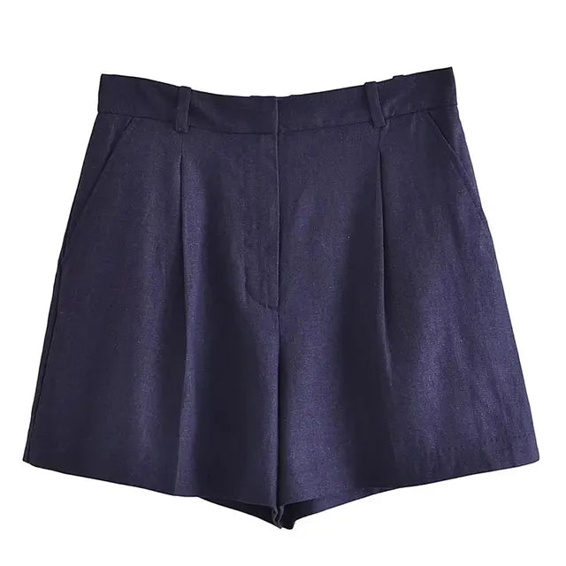 Conjunto de Linho Colete e Shorts Cássia - Lunna Glow