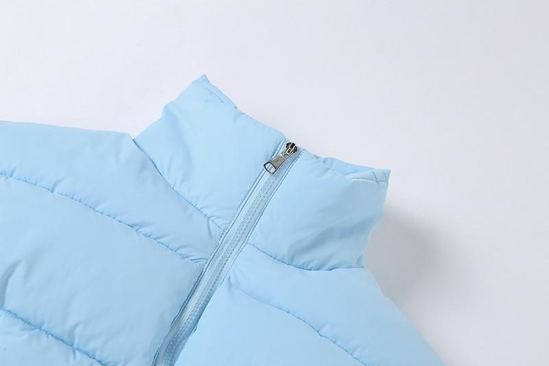 Jaqueta Puffer Azul - Lunna Glow