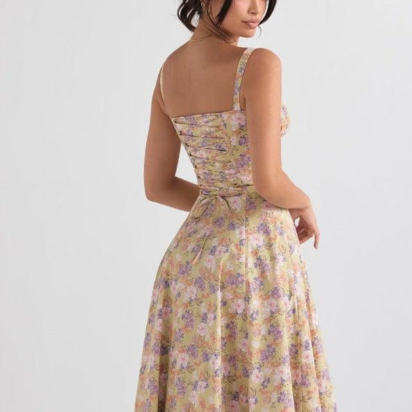 Vestido Floral Cameron - Lunna Glow